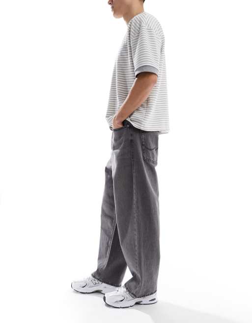 Jack & Jones Ron skater fit jeans in grey, 2 of 5
