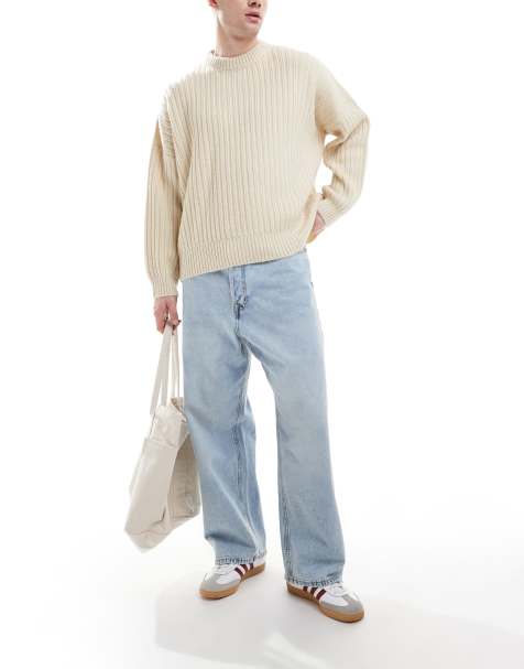 Jack & Jones Ron skater fit jeans in light blue - view 1