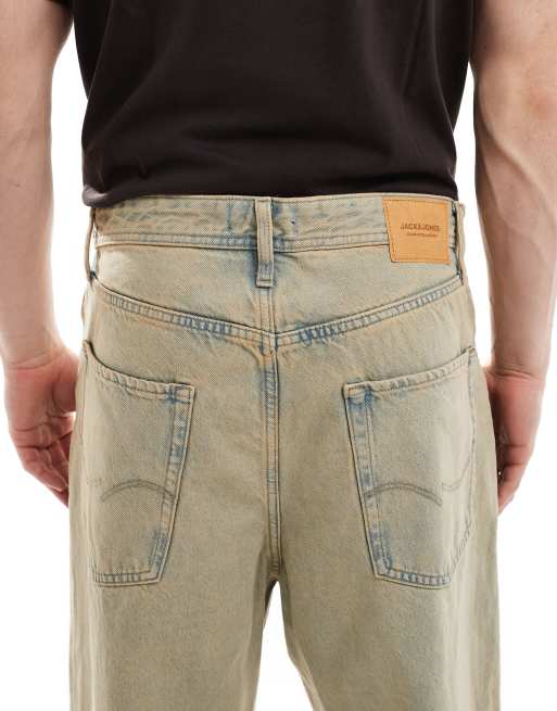 Jack & Jones – Ron – Skater-Jeans in blauer Bleiche-Waschung, 5 von 5