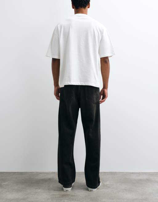 Jack & Jones Ron skater jeans in brown wash, 4 of 5