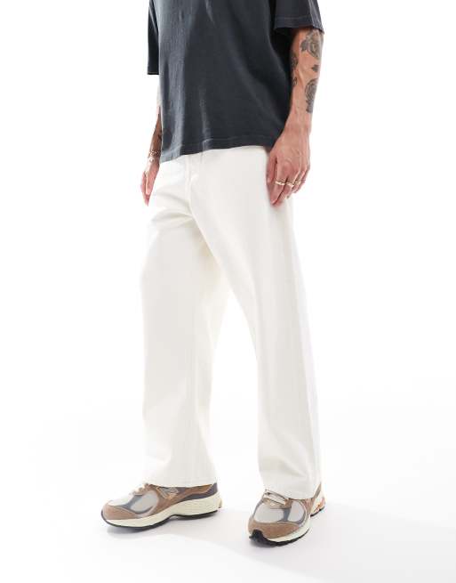 Jack & Jones Ron skater jeans in ecru (part of a set), 2 of 5
