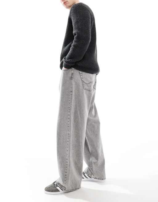 Jack & Jones – Ron – Skater-Jeans in verwaschenem Grau, 3 von 5