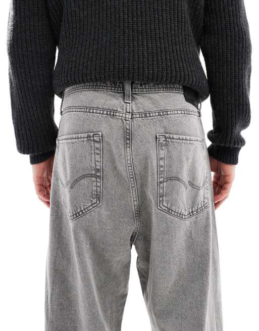 Jack & Jones – Ron – Skater-Jeans in verwaschenem Grau, 4 von 5
