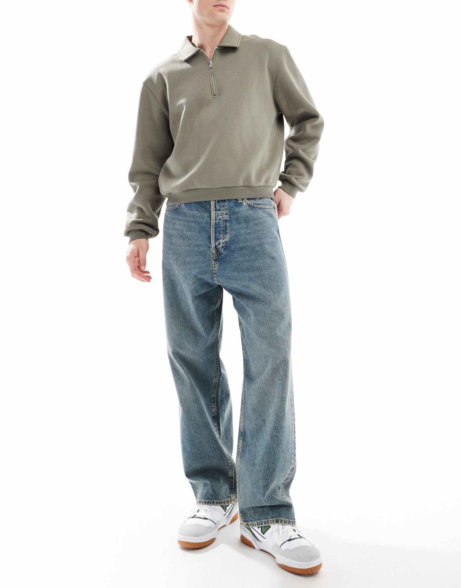 Джинсы Jack &Jones ron skater в винтажном синем цвете