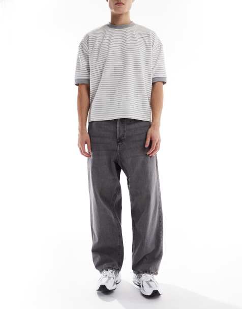 Jack & Jones Ron skater fit jeans in grey