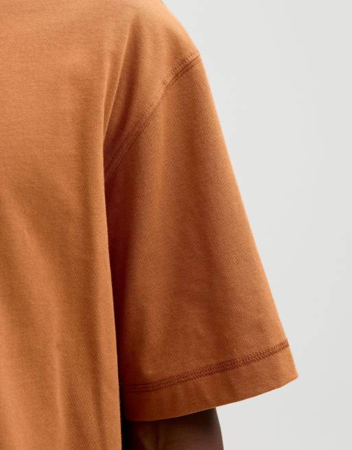Jack & Jones – Rudobrązowy T-shirt, 4 z 7
