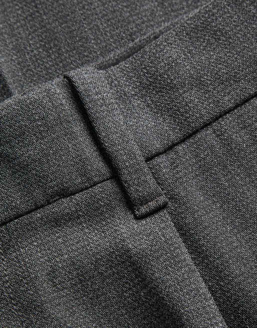 Jack & Jones ruimvallende broek in antracietgrijs gemêleerd, 5 van 7