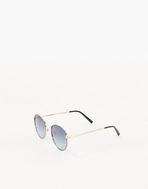 Jack & Jones - Runde solbriller i guldfarve, 2 af 4