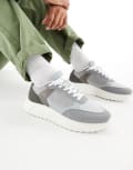 [Jack & Jones] Jack & Jones runner sneakers in grey 41 Frost gray