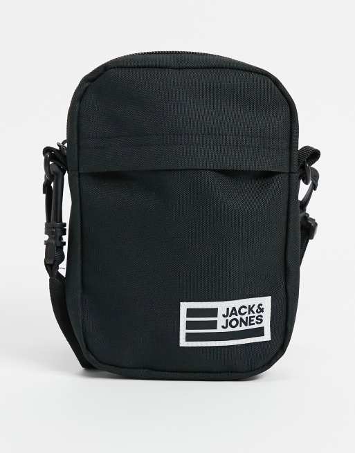 Jack & Jones Sac avec bandoulière Noir ASOS