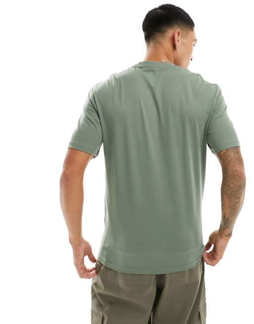 Jack & Jones – Salviagrön t-shirt i oversize med Originals-tryck , 3 av 4