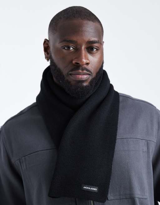 Jack & Jones scarf in black | ASOS