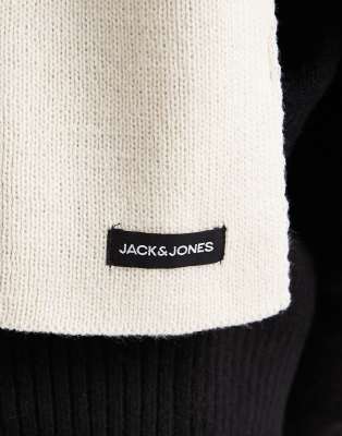 Jack & Jones Scarf In White