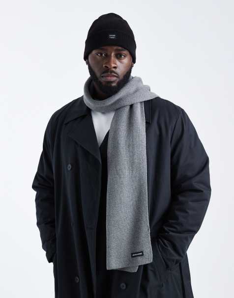 Jack & Jones scarf in grey - view 1
