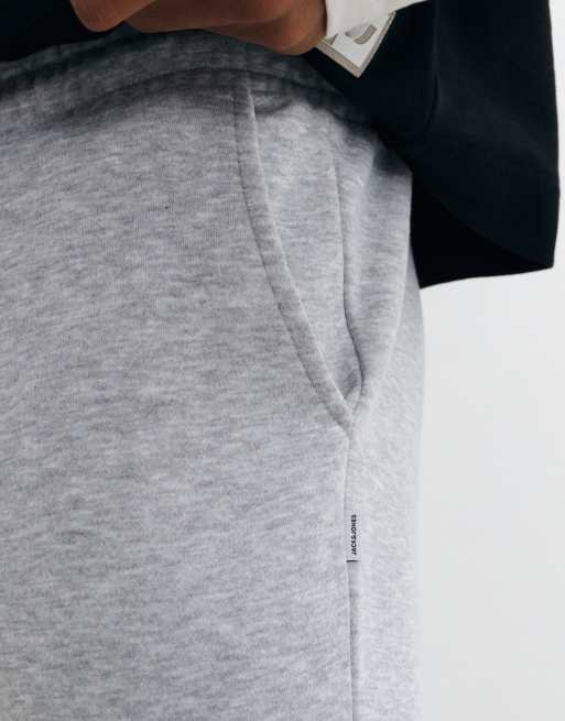 Jack & Jones – Schmal geschnittene Jogginghose in Grau, 5 von 5