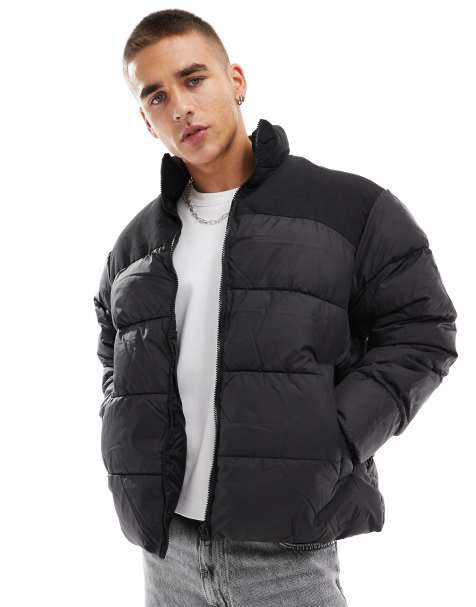 Jack & Jones – Schwarze Pufferjacke - view 1