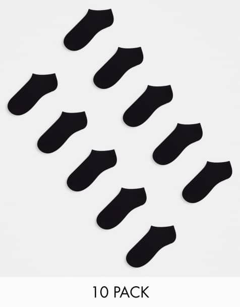 Jack & Jones –  Schwarze Socken, 10 Paar - view 1