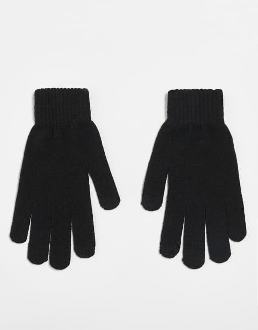 Jack & Jones – Schwarze Strickhandschuhe, 3 von 3