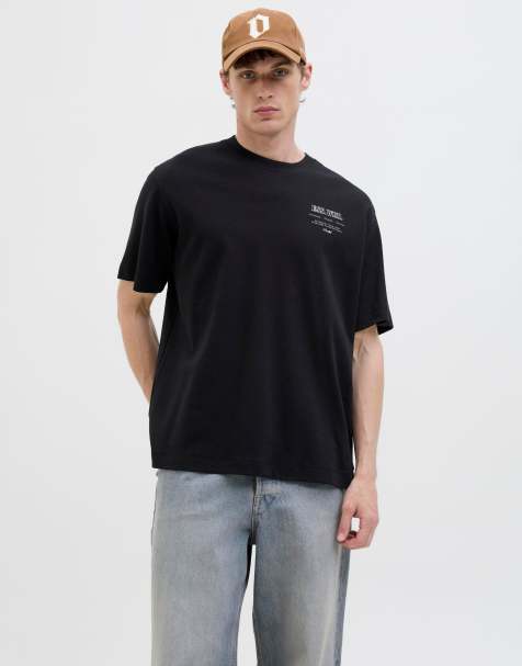 Jack & Jones – Schwarzes T-Shirt - view 1