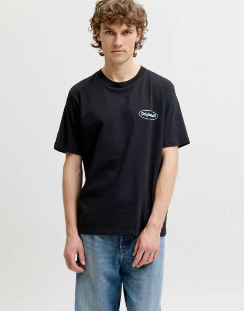 Jack & Jones – Schwarzes T-Shirt - view 1