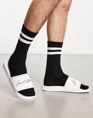 Jack & Jones Jack & Jones script slider in white