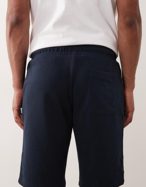 Jack & Jones - Set van 2 jersey shorts in grijs en marineblauw, 5 van 5