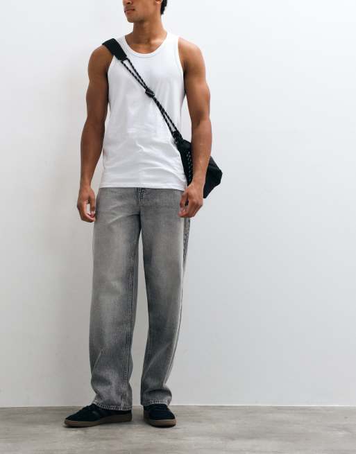 Jack & Jones - Set van 3 basic hemdjes in wit, 5 van 5