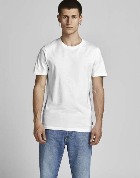 Jack & Jones - Set van 5 T-shirts in multi - view 1