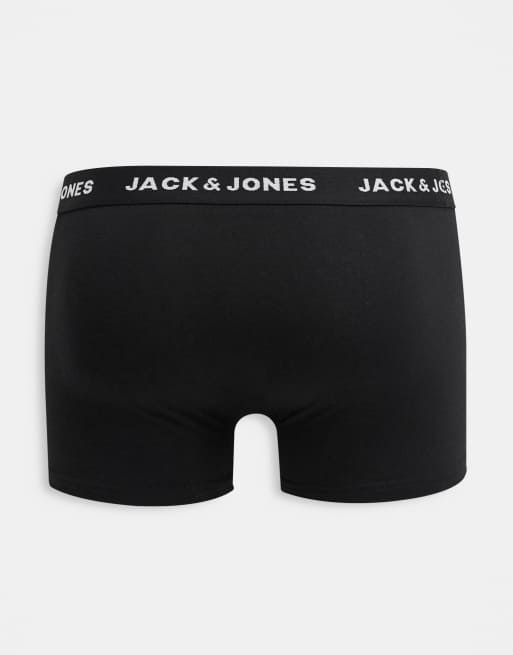 Jack & Jones - Set van 7 boxershorts in zwart, 2 van 4