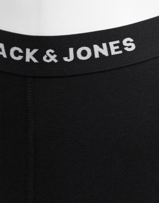 Jack & Jones - Set van 7 boxershorts in zwart, 3 van 4