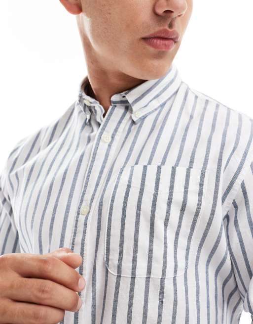 Jack & Jones shirt with blue stripe , 3 of 4