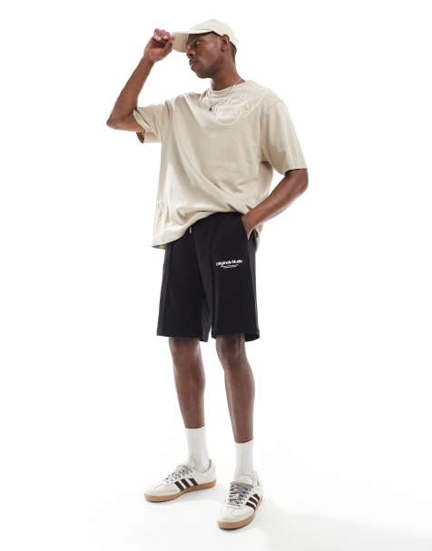 Jack & Jones - Short ample en molleton - Noir - view 1