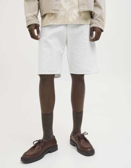 Jack & Jones - Short baggy - Blanc