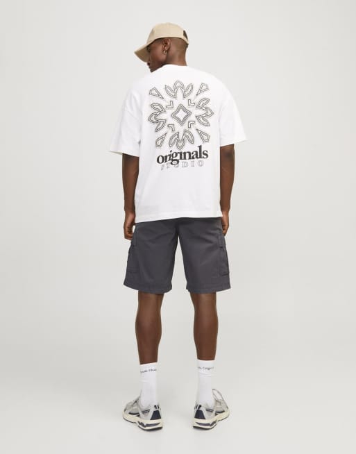 Jack & Jones - Short cargo - Beige, 4 de 5