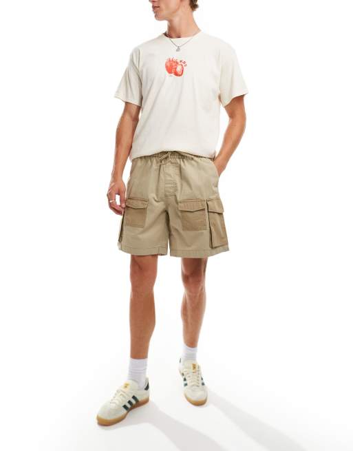 Jack & Jones - Short cargo en tissu ripstop - Beige, 5 de 5
