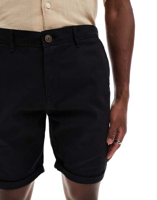Jack & Jones - Short chino à ourlet retroussé - Noir , 3 de 5