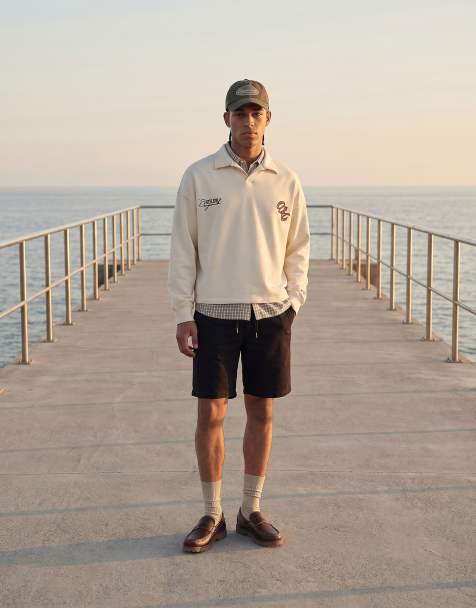 Jack & Jones - Short chino avec cordon de serrage - Noir - view 1