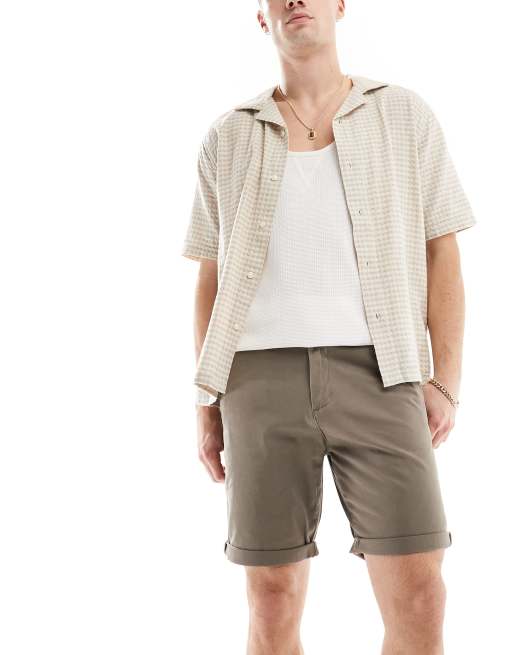 Jack & Jones - Short chino - Marron