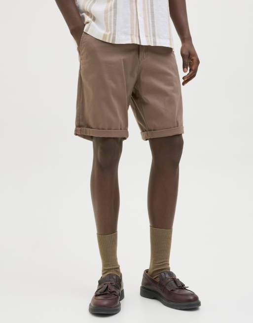 Jack & Jones - Short chino - Marron