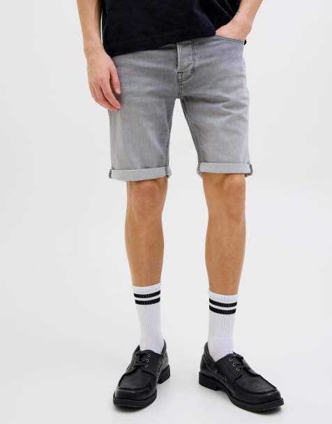 Jack & Jones - Short coupe classique - Gris denim - view 1