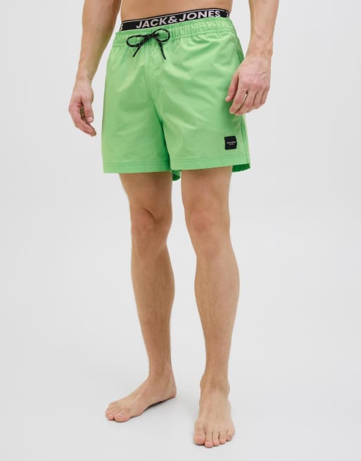 Jack & Jones - Short de bain - Vert estival