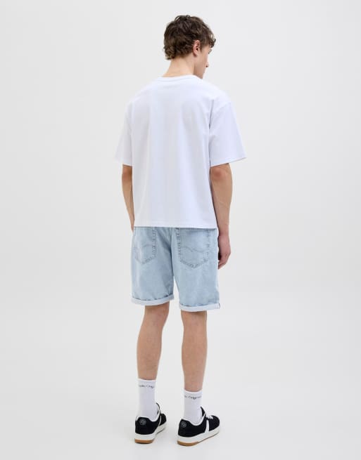 Jack & Jones - Short en jean - Bleu denim, 2 de 4