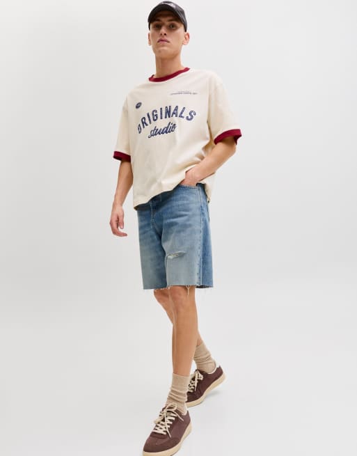 Jack & Jones - Short en jean - Bleu denim, 6 de 7