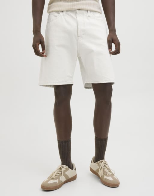 Jack & Jones - Short en jean - Écru