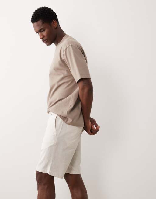 Jack & Jones - Short en lin mélangé - Beige, 3 de 5