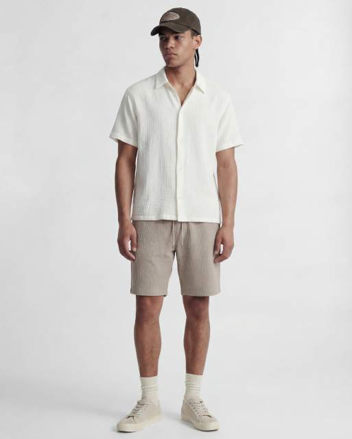 Jack & Jones - Short en molleton texturé - Crème, 4 de 5