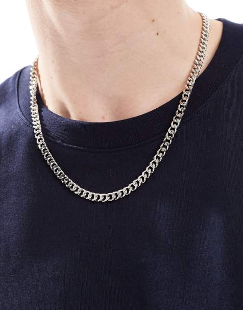 Jack & Jones Silver Chain Necklace - view 1