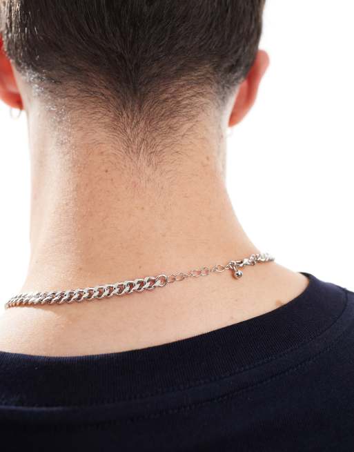 Jack & Jones silver tone chain necklace, 3 of 4