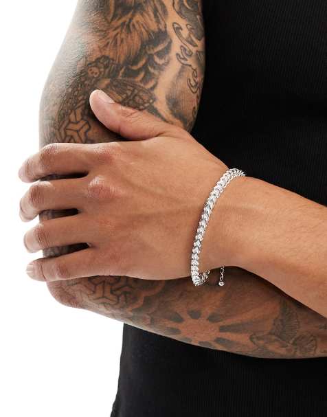 Jack & Jones – Silverpläterat kedjearmband - view 1