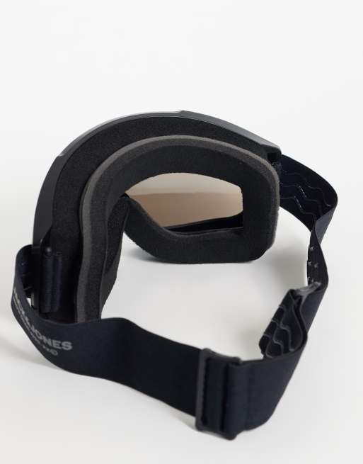 Jack & Jones Ski goggles with UV protection lens in black, 3 of 3